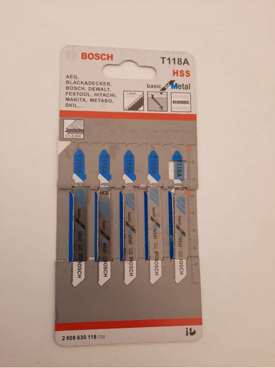 Пилы для лобзиков Bosch (Colsch-T 118A)